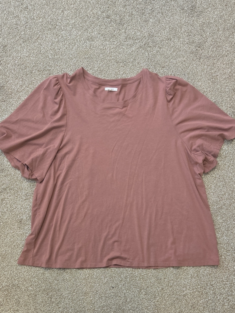 Maurices Mauve Dusty Rose Short Sleeve Tee